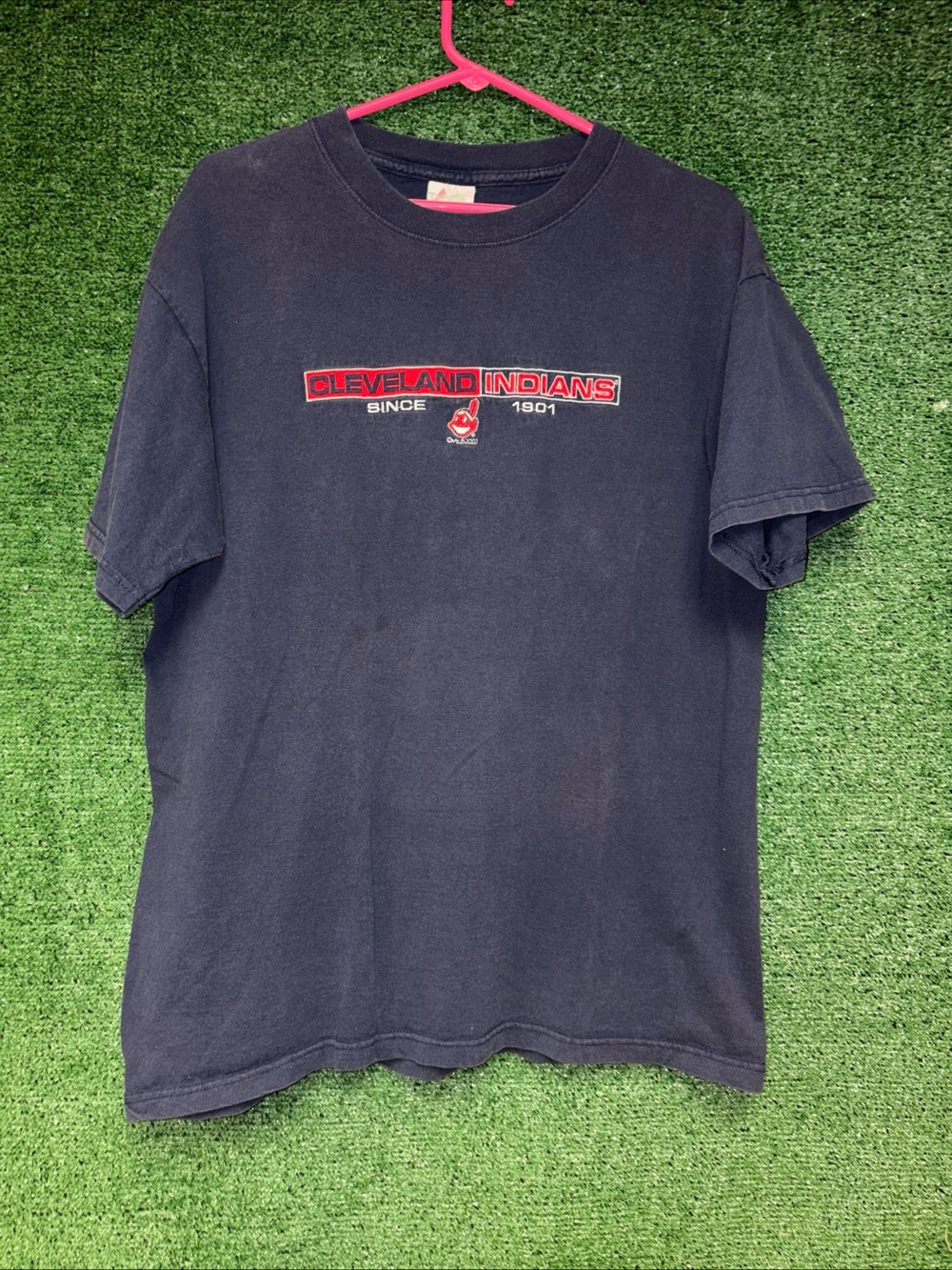 vintage Y2K Cleveland Indians Majestic Shirt L Majestic tag